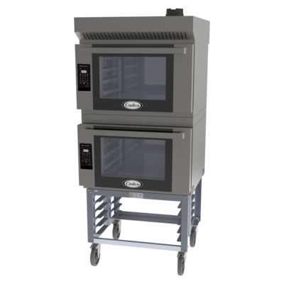 Cadco BLS-4FLD-2H Bakerlux™ Stacked Full-Size Ventless Convectio
