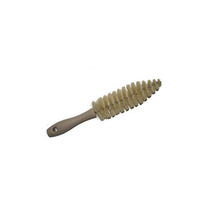 11" Soft Black Loop Polypropylene Spoke Brush