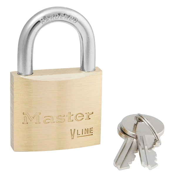 Padlock - Brass - 1-1/2" Body - 1/4" Shackle
