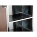 Lakeside 610 3-Shelf Enclosed Stainless Steel Service Cart