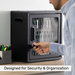 Luxor CellGuard CHZZ001 Lockable Cell Phone Storage Cabinet