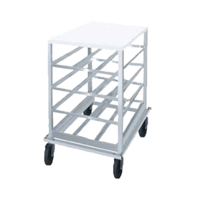 Advance Tabco CRPL10-54 Can Rack Low-Profile Mobile Design with