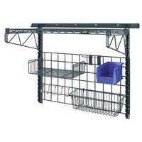 Quantum SGK-401836-4P Wall Grid Shelving Unit 40" Wall Track 31" Uprights