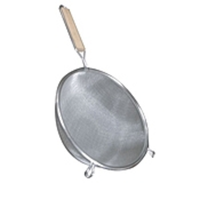 Winco MSTF-6D Stainless Steel Fine Double Mesh 6" Strainer