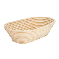 Matfer Bourgeat 118502 9-1/2"L X 6"W Banneton Proofing Basket