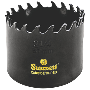 STARRETT CT214 2-1/4'' (57mm) Triple Chip Tungsten Carbide Hole Saw