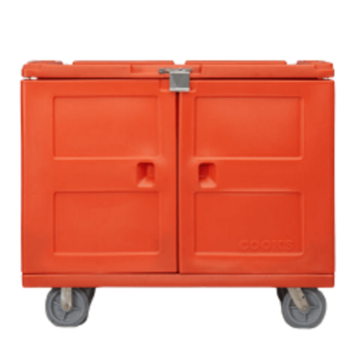 Cook's Rhino Tray Delivery Cart Orange