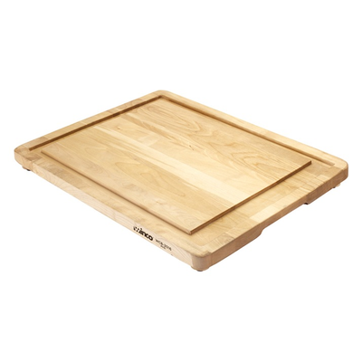 Winco WCB-2016 20" X 16" X 1" Wooden Carving Board