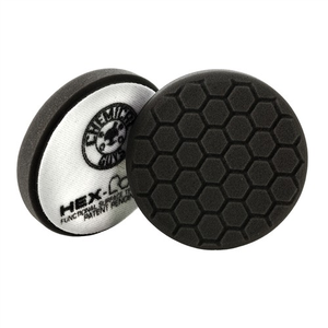 6" Black Hex-Logic Finishing Pad