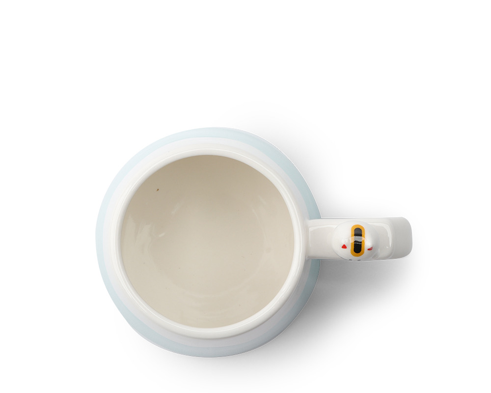 Mug Mt Fuji Maneki Neko