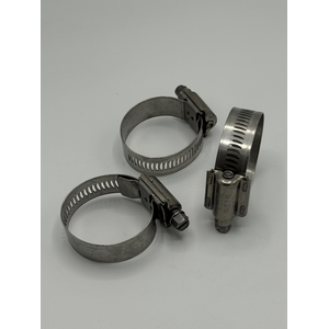 BREEZE HTM-175 -REF- 1 3/4" MAX 1" MIN X 5/8" W HOSE CLAMP HI-TORQUE 300 STAINLESS STEEL BAND W/ 410 STAINLESS STEEL SCREW PLAIN