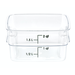 Cambro 2SFSPROCW135 CamSquare® FreshPro Food Container
