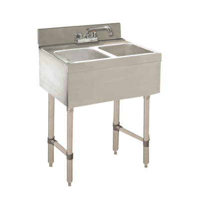 Advance Tabco CRB-22C Underbar Basics Sink Unit 2-Compartment