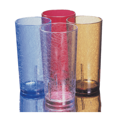 Cambro 14 oz. Clear Del Mar Tumblers