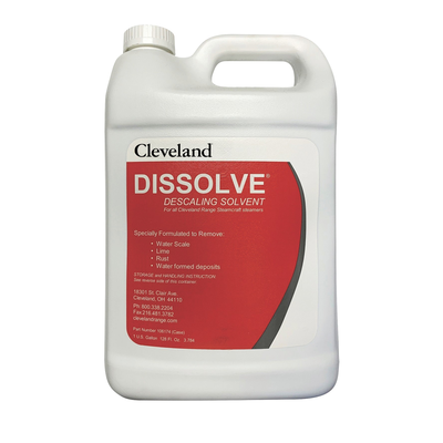 Cleveland Range DISSOLVE (6) One-Gallon Containers With Quart Ma