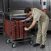 Cook's 57" x 29" Stainless Steel Tray Delivery Cart