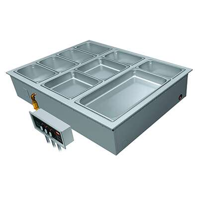Hatco HWBI43-5MA With Manifold Drain & Autofill Hot Food Well Unit, Drop-In, Electric