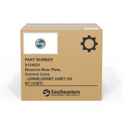 Intelligent Cleaning Equipment - 8134021 - Reserve-Rear Plate, Control Cons ..(I20NB,I20NBT,I24BT,I28BT,I32BT)