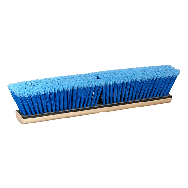 Push Broom Head - 24" - Fine Sweep - PVC Bristles