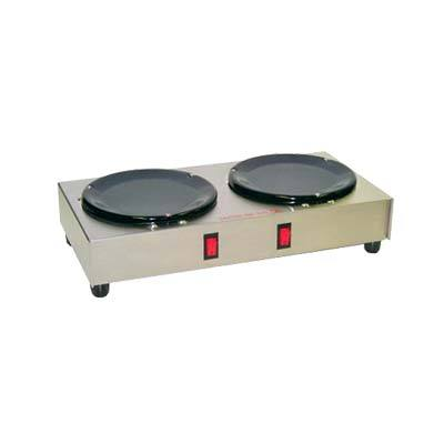 Grindmaster-Cecilware BW-2 Manual Controls (2) Black Warmers Side-By-Side GRINDMASTER Coffee Warmer