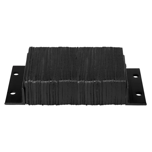 Laminated Rubber Dock Bumpers - 14"W x 4"D x 12"H