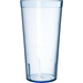 Carlisle 20 oz Crystalon® Stack-All® SAN Ribbed Plastic Tumblers
