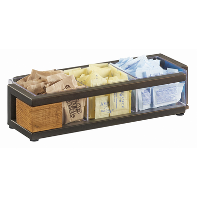 Cal-Mil 3926-84 12-5/8"W x 4-7/8"D x 2-3/4"H Sierra Condiment Organizer