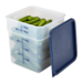 Cambro Translucent 18 qt. CamSquare Container