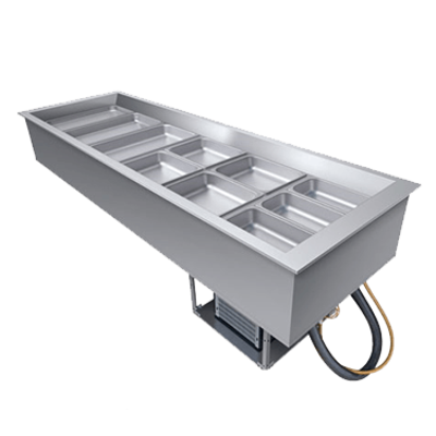 Hatco CWB-5 (5) Pan Size Cold Food Well Unit, Drop-In, Refrigerated