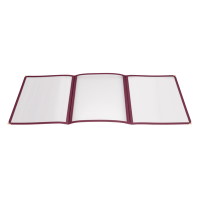 Winco PMCT-9U Triple Fold Menu Cover