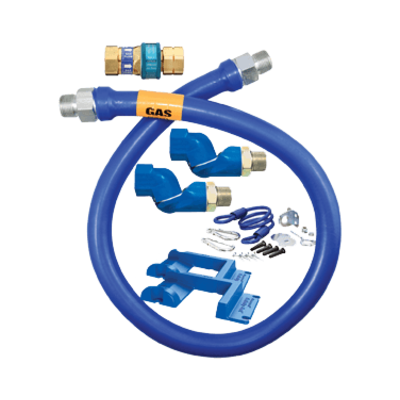 Dormont Manufacturing 16125BPQ2SR48PS Dormont Blue Hose� Moveable Gas Connector Hose Assembly
