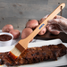 Carlisle 4037000 2" Flat Basting Brush with Long Handle