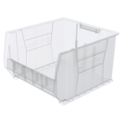 Metro MB30283CLS Large Stacking Supply Bin, Clear, 20" x 18.37" x 12"