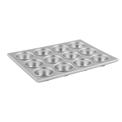 Winco AMF-12 (12) 3 Oz. 2-3/4" Dia. X 1-1/8"H Cups Muffin Pan