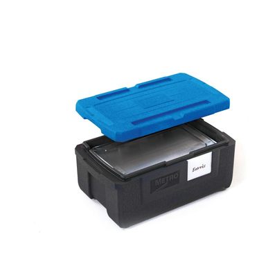 Mightylite ML180-BU Insulated Top-Load Food Carrier, Blue/Black