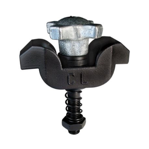 Carr Lane CLM-1042-GCSA-4 Double-End Gooseneck Clamp Strap Assembly with Hand Knob and Spherical Washer - Metric