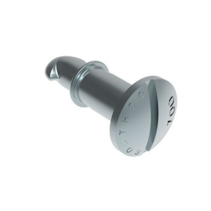 SOUTHCO 85-11-360-16 -REF- SLOTTED OVAL HEAD QUARTER TURN STUD STEEL CASE HARDENED ZINC CLEAR