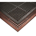 Notrax T30S0035BL Black 3" x 5" Black General Purpose Non-Slip M