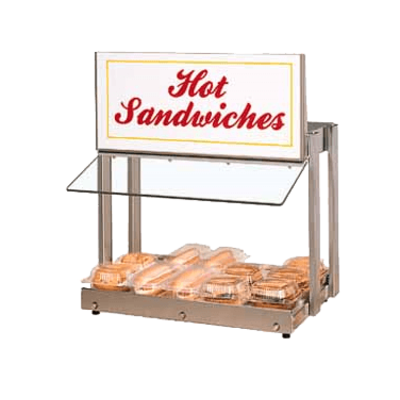Hatco GRHW-1SG Countertop Unit With Heated Base Buffet Warmer