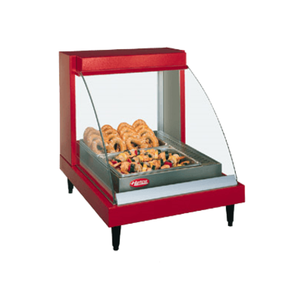 Hatco GRCDH-1P Curved Glass Display Case, Heated Deli, Countertop