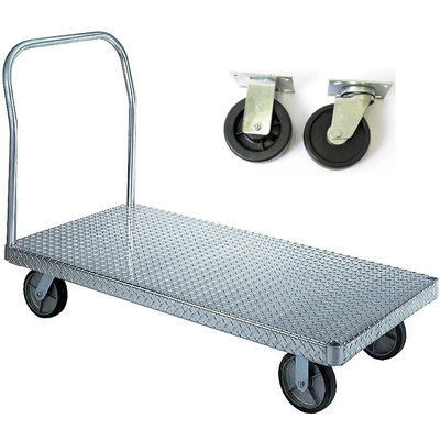 New Age 97568 24" x 36", 2450 Lbs Cap., Treadplate Aluminum Plat