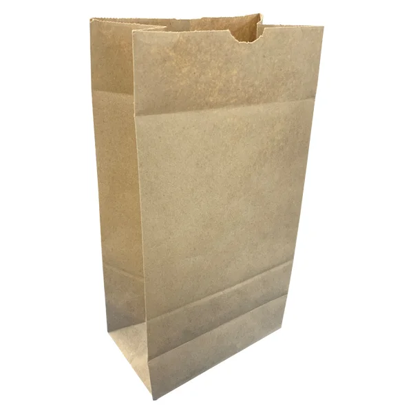Paper Grocery Bags - 7-3/4" x 4-3/4" x 16-1/8" - 60 lb