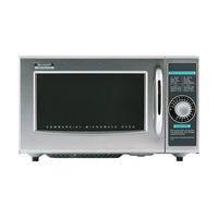 Sharp R-21LCFS 1000W Medium Duty Microwave