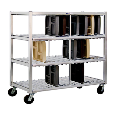 New Age 96705 Mobile 4-Level Tray Drying Rack