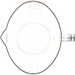 Carlisle 4314507 Clear Plastic Measuring Gallon