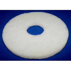 Floor Pads, 27" White (5 Pack)
