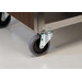 Lakeside 610 3-Shelf Enclosed Stainless Steel Service Cart
