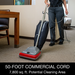 Sanitaire SC688B in use, 50-foot commercial cord