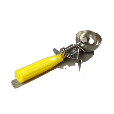Carlisle 2 oz Disher with Yellow Handle