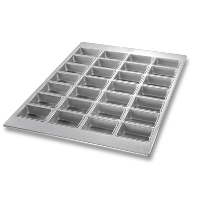 Chicago Metallic 45725 18-7/8" X 25-7/8" Overall Mini Loaf Pan